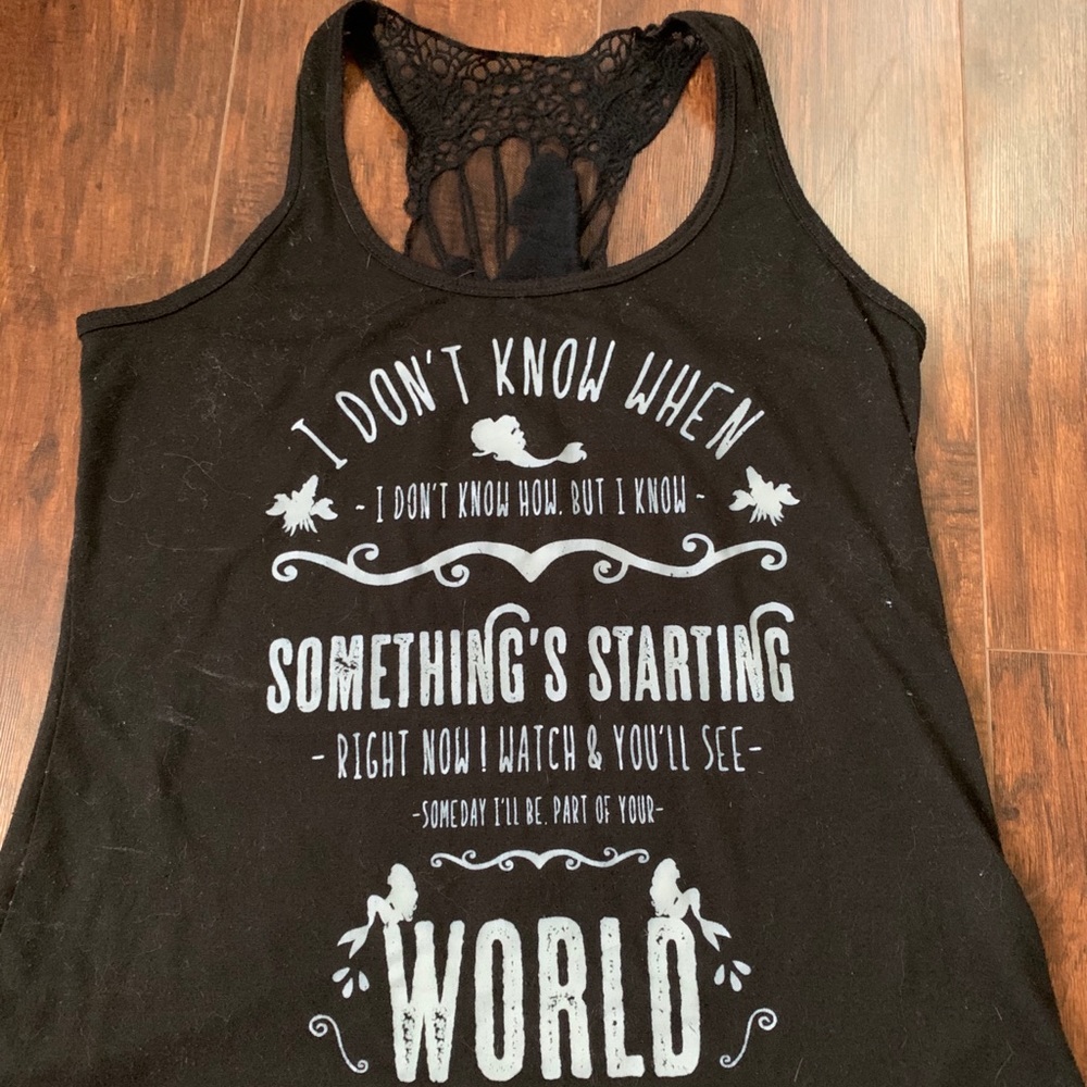 The Little Mermaid tank top